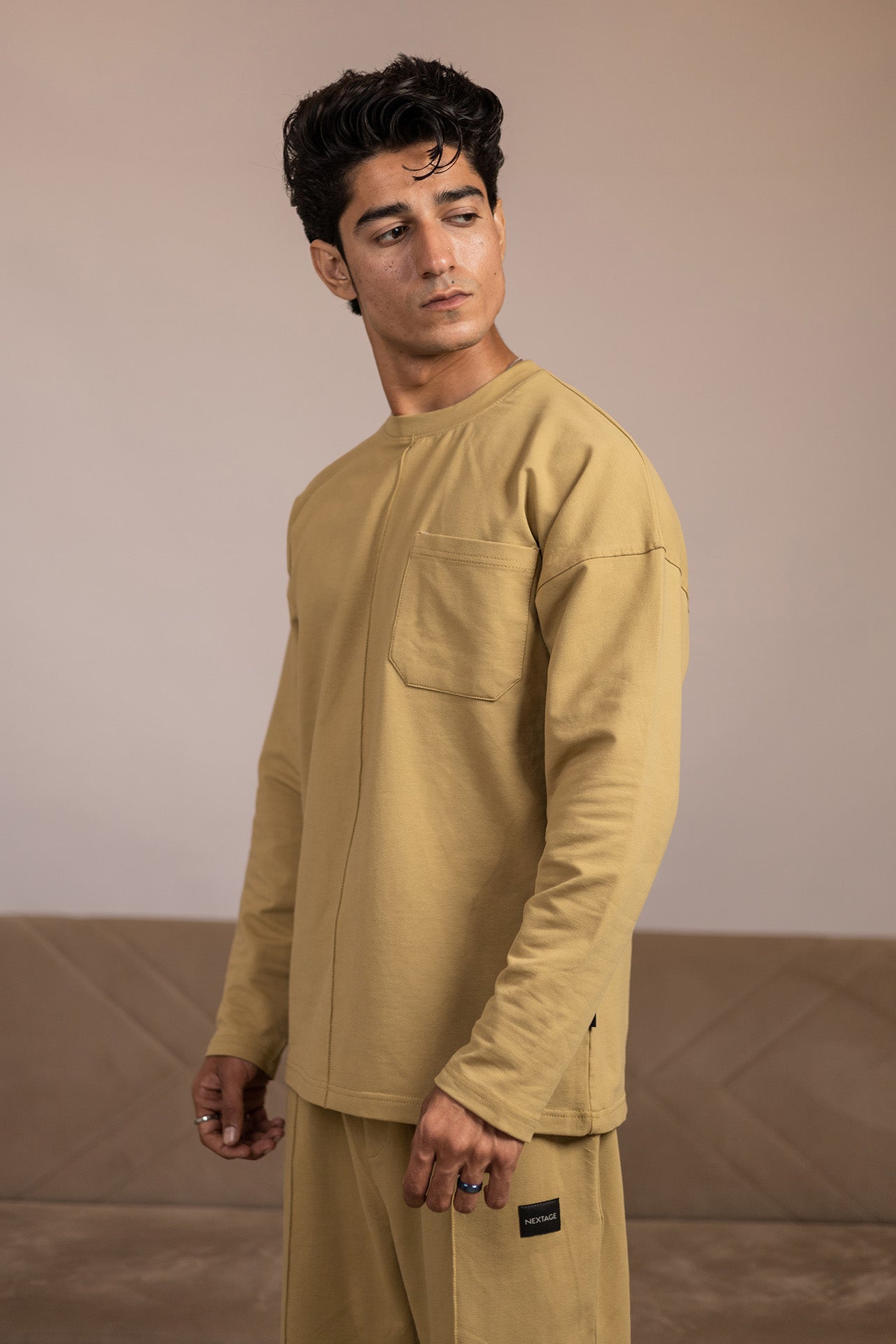 Nextage Oversized Sandstone Tracksuit
