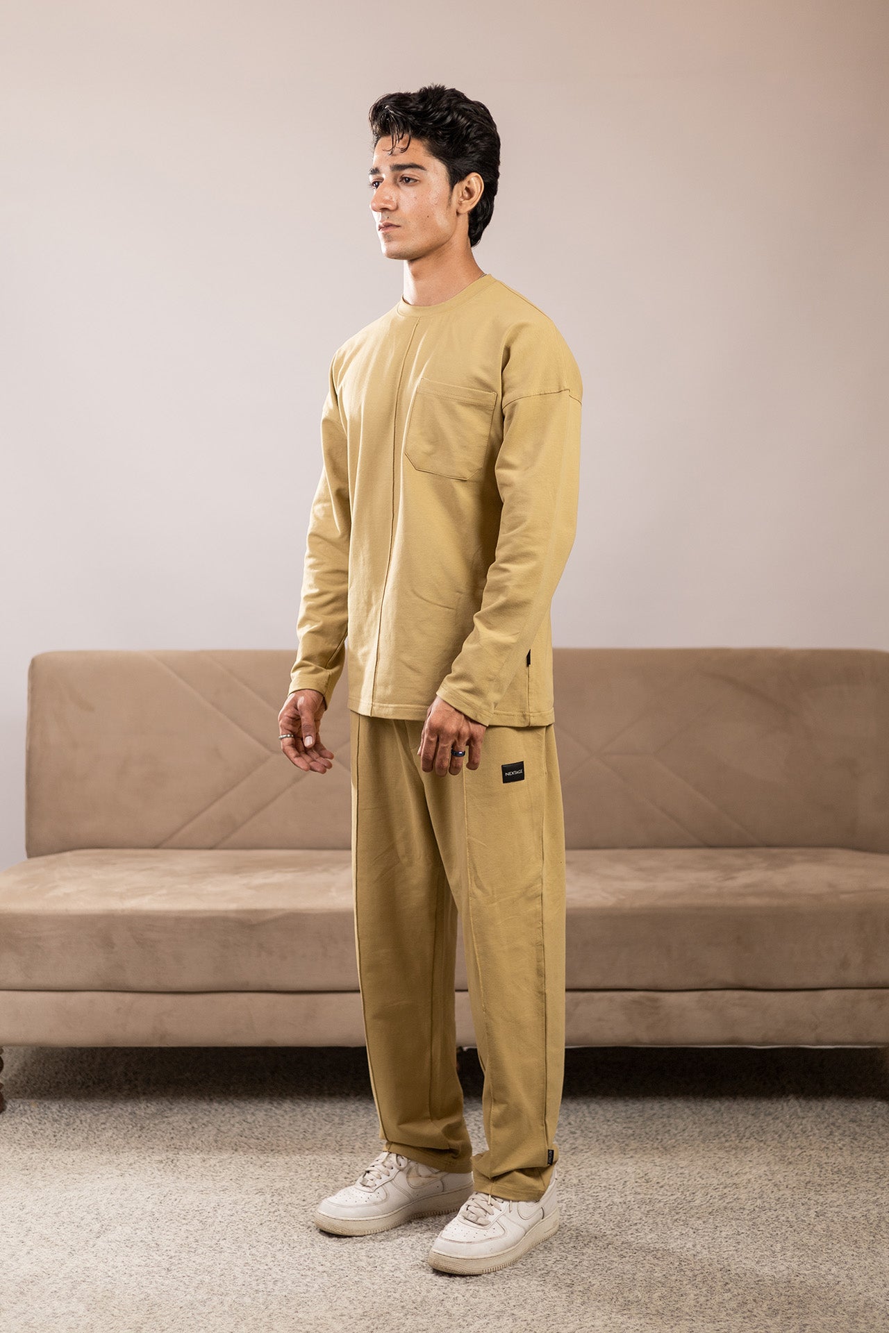 Nextage Oversized Sandstone Tracksuit