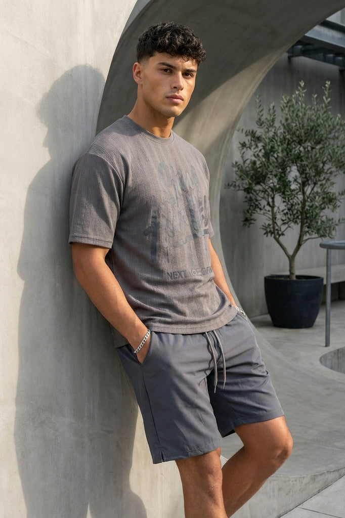 Nextage Smoke Grey Short Set