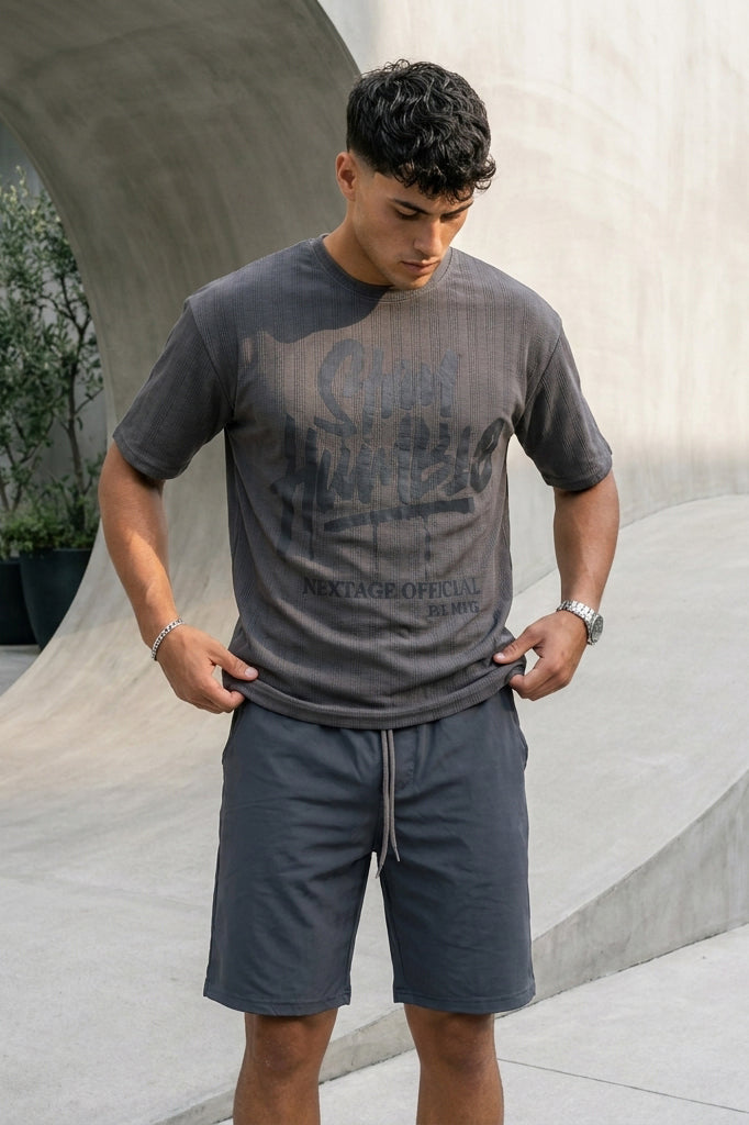 Nextage Smoke Grey Short Set