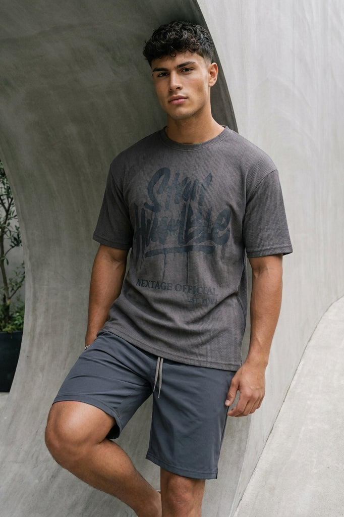 Nextage Smoke Grey Short Set