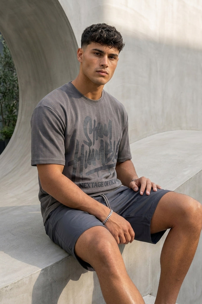 Nextage Smoke Grey Short Set