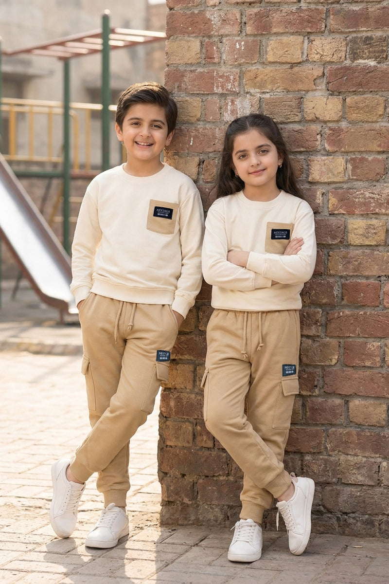 Nextage Kids Cargo Tracksuit