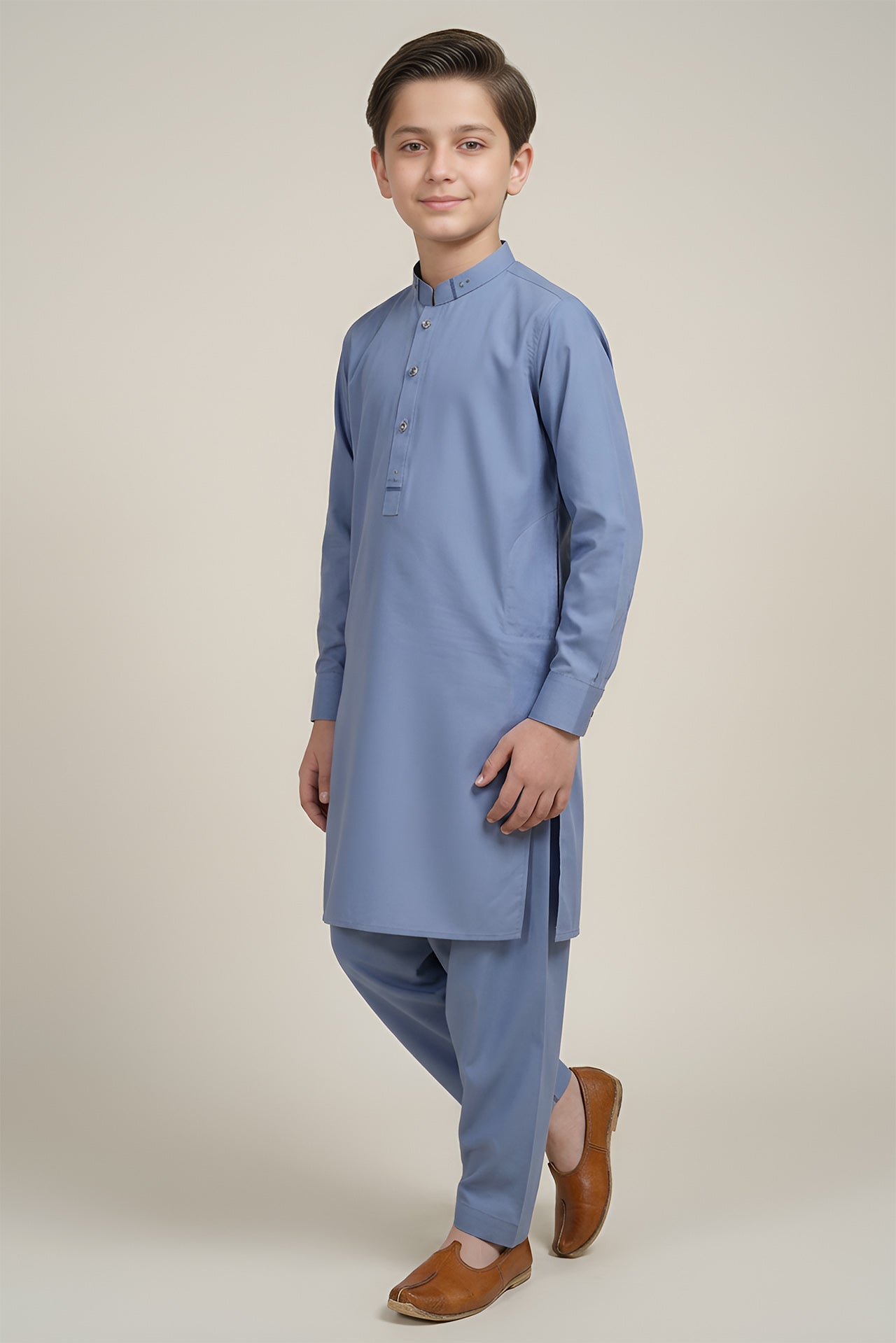Nextage Kids Captain Blue Kurta Shalwar Set | Nextage Pakistan