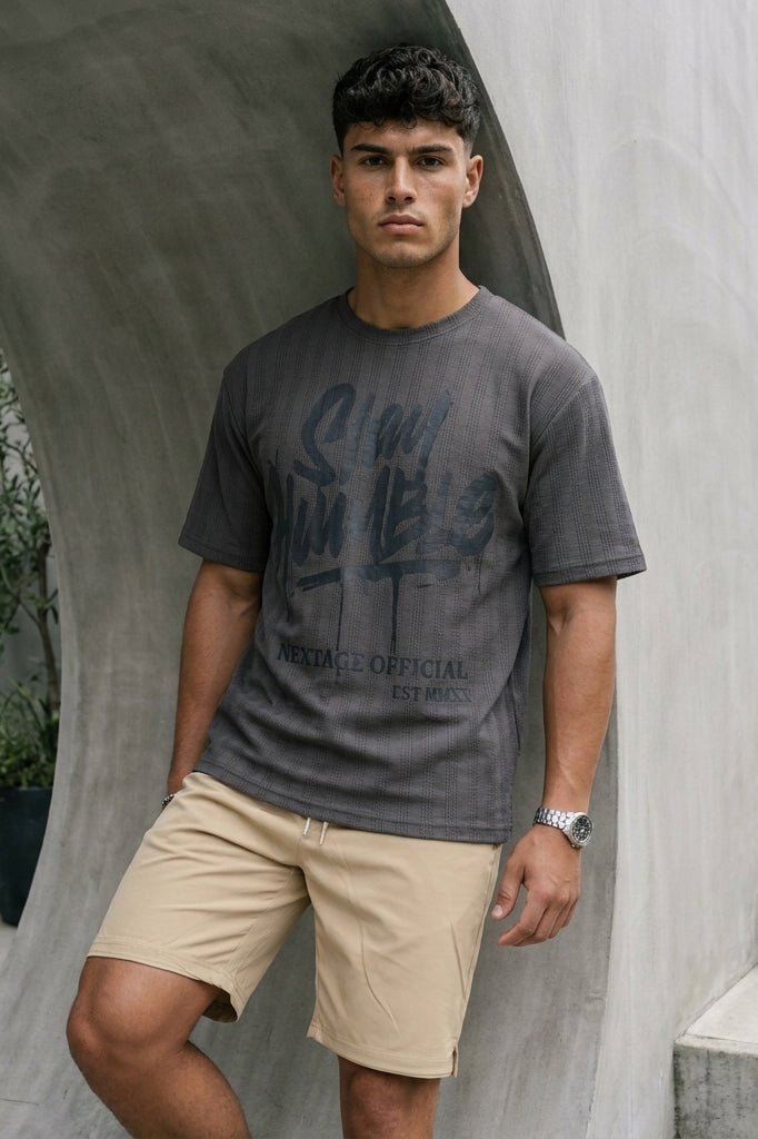 Nextage Charcoal Desert Short Set