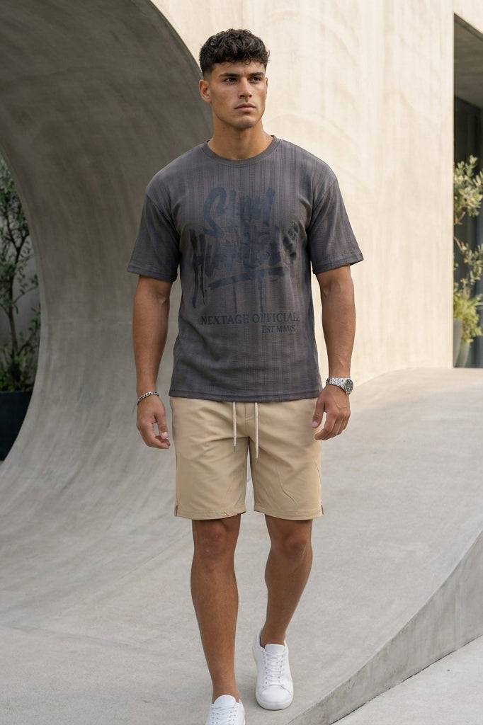 Nextage Charcoal Desert Short Set