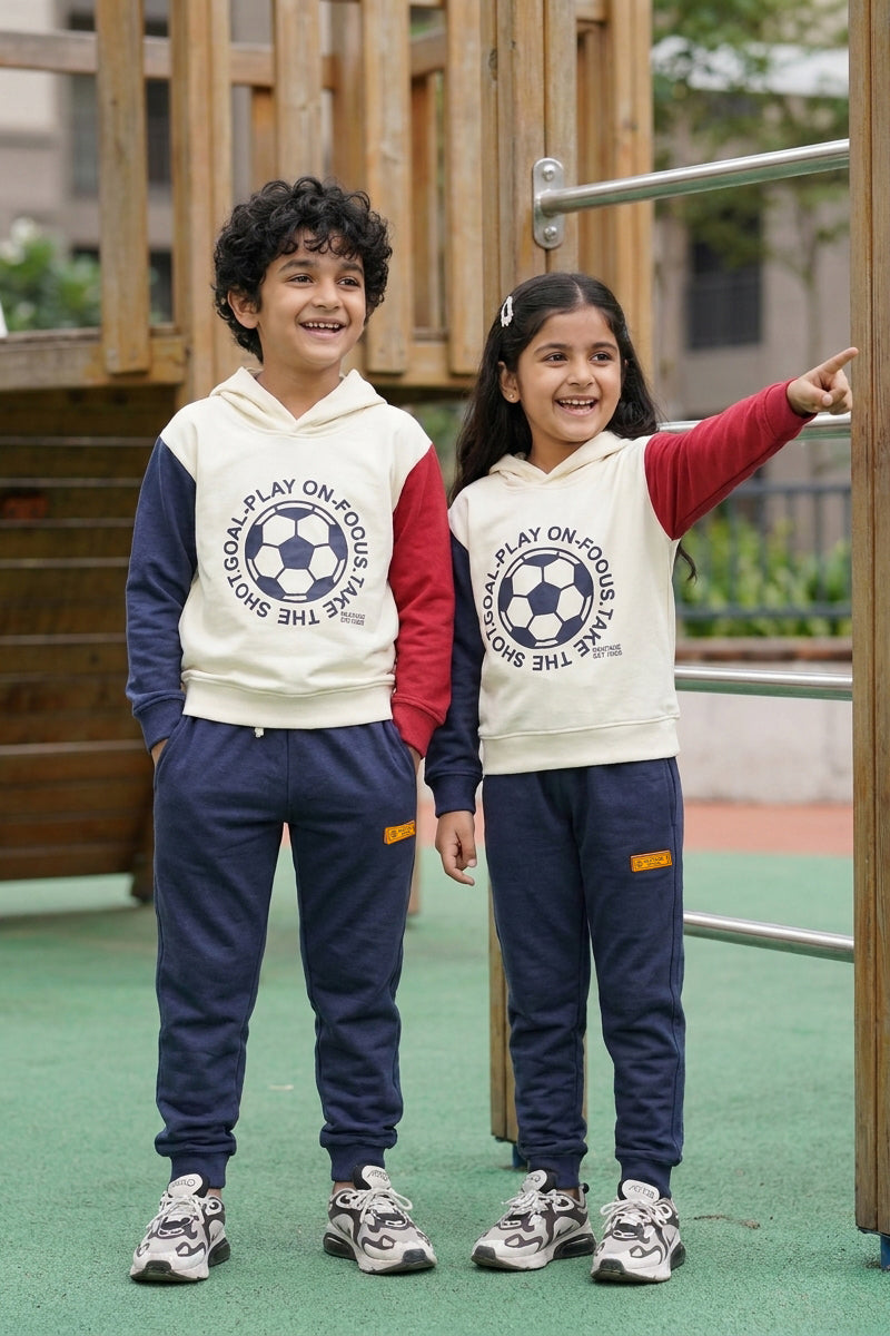 Nextage Kids Sports Version Cotton Tracksuit