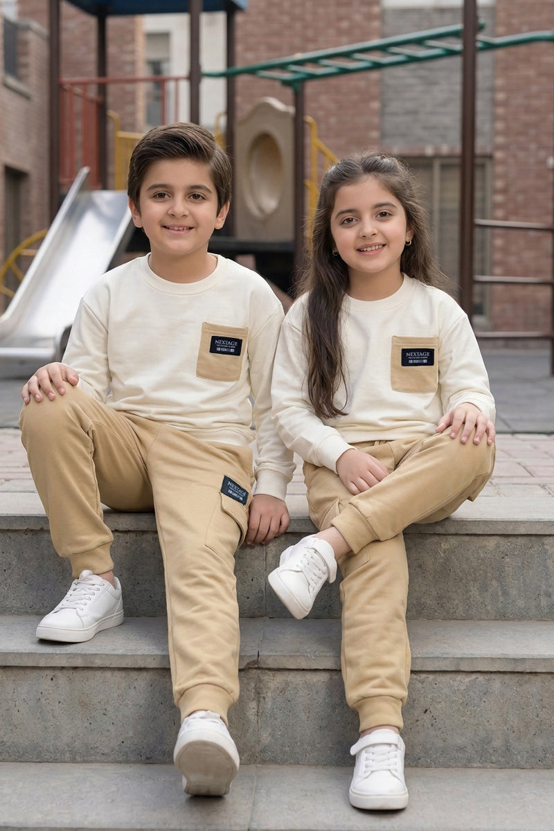 Nextage Kids Cargo Tracksuit