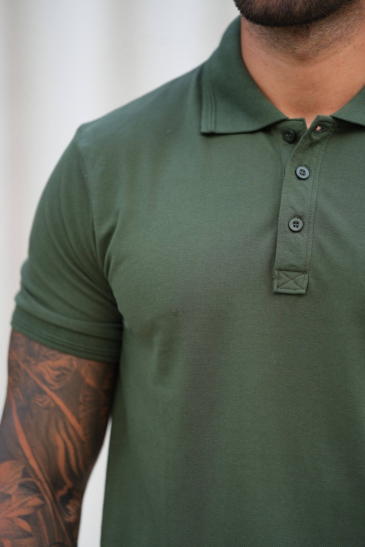 Nextage Green Black Premium Polo Tracksuit