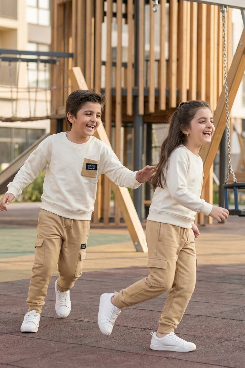 Nextage Kids Cargo Tracksuit