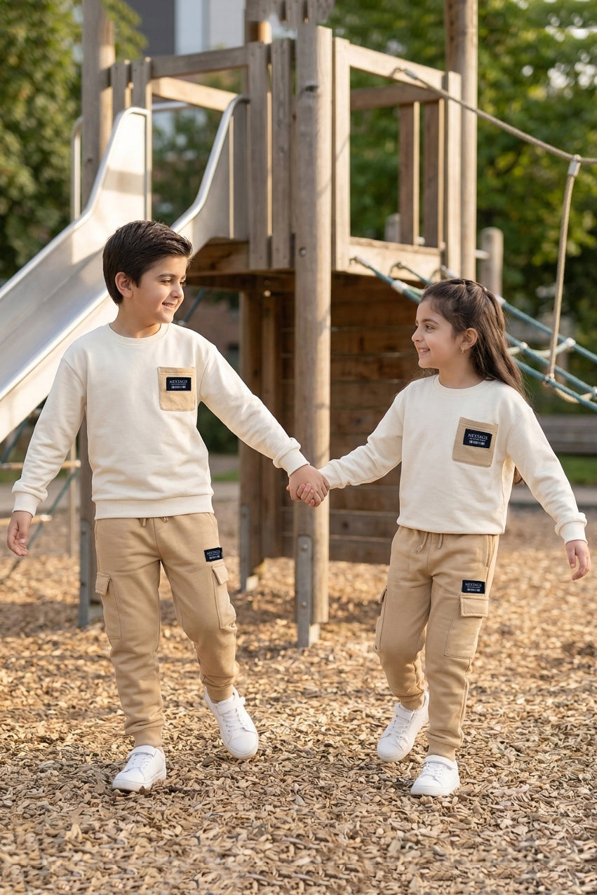 Nextage Kids Cargo Tracksuit