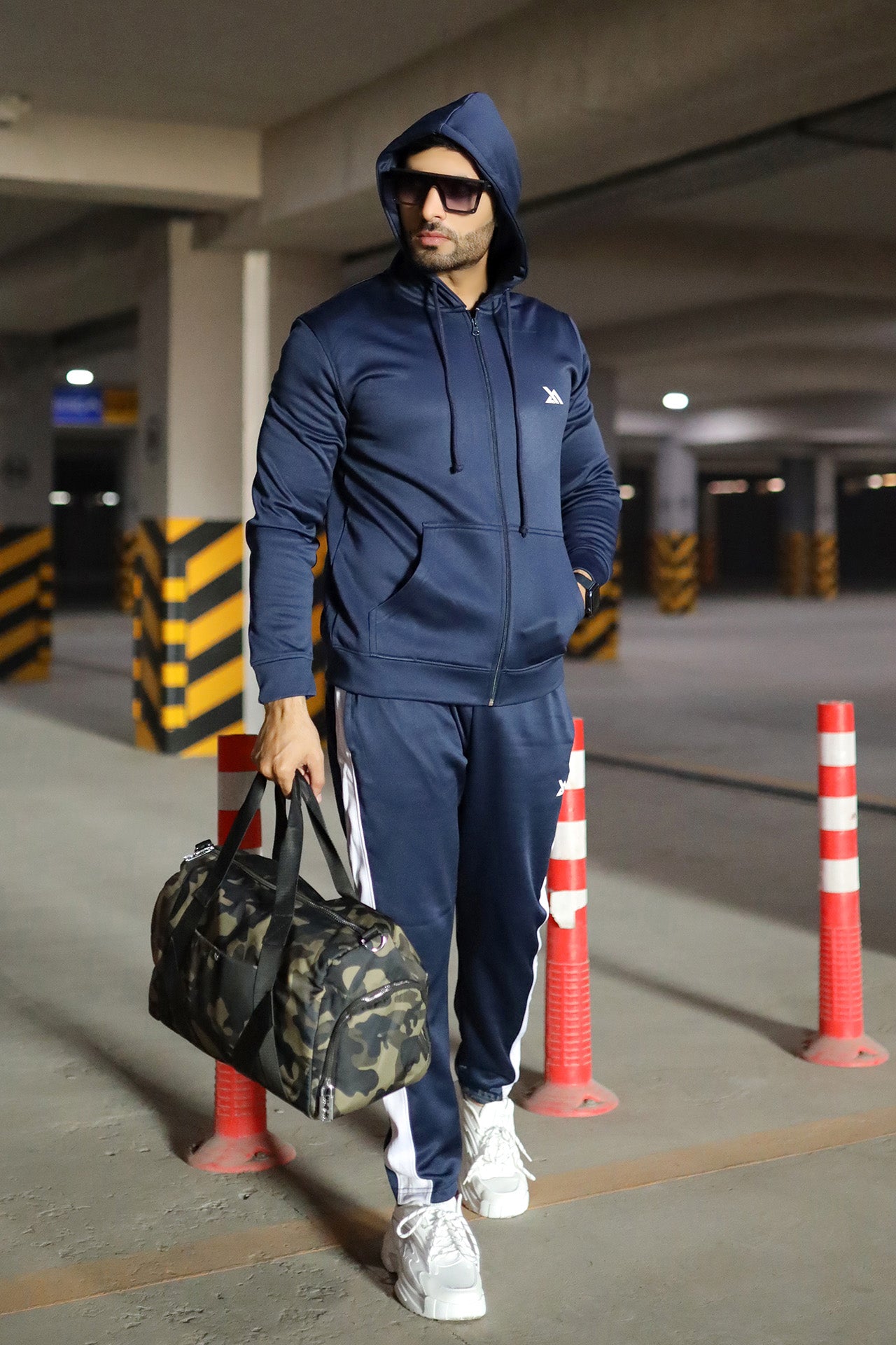 Blue Stripe Tracksuit Men's Tracksuits in Pakistan Winter