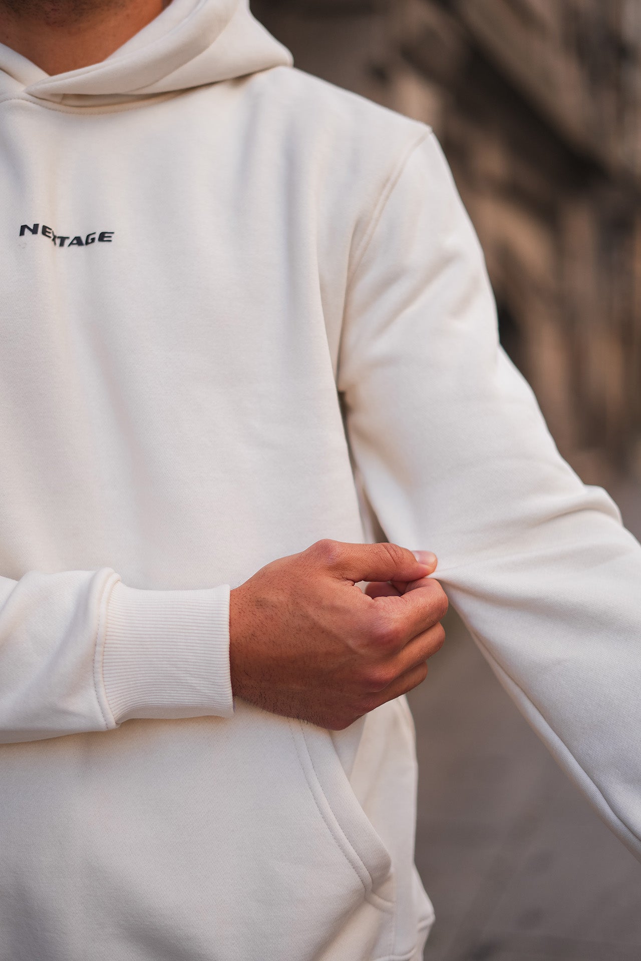cream fleece plain tracksuit for winter, Winter sale,