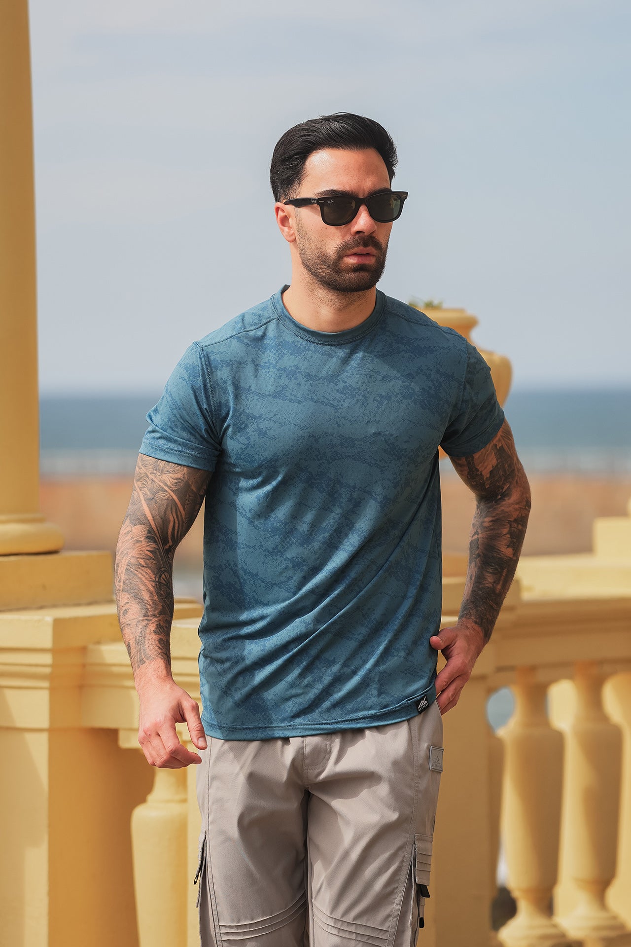 Nextage Ash Grey Flap Details Cargo Co-Ord Set