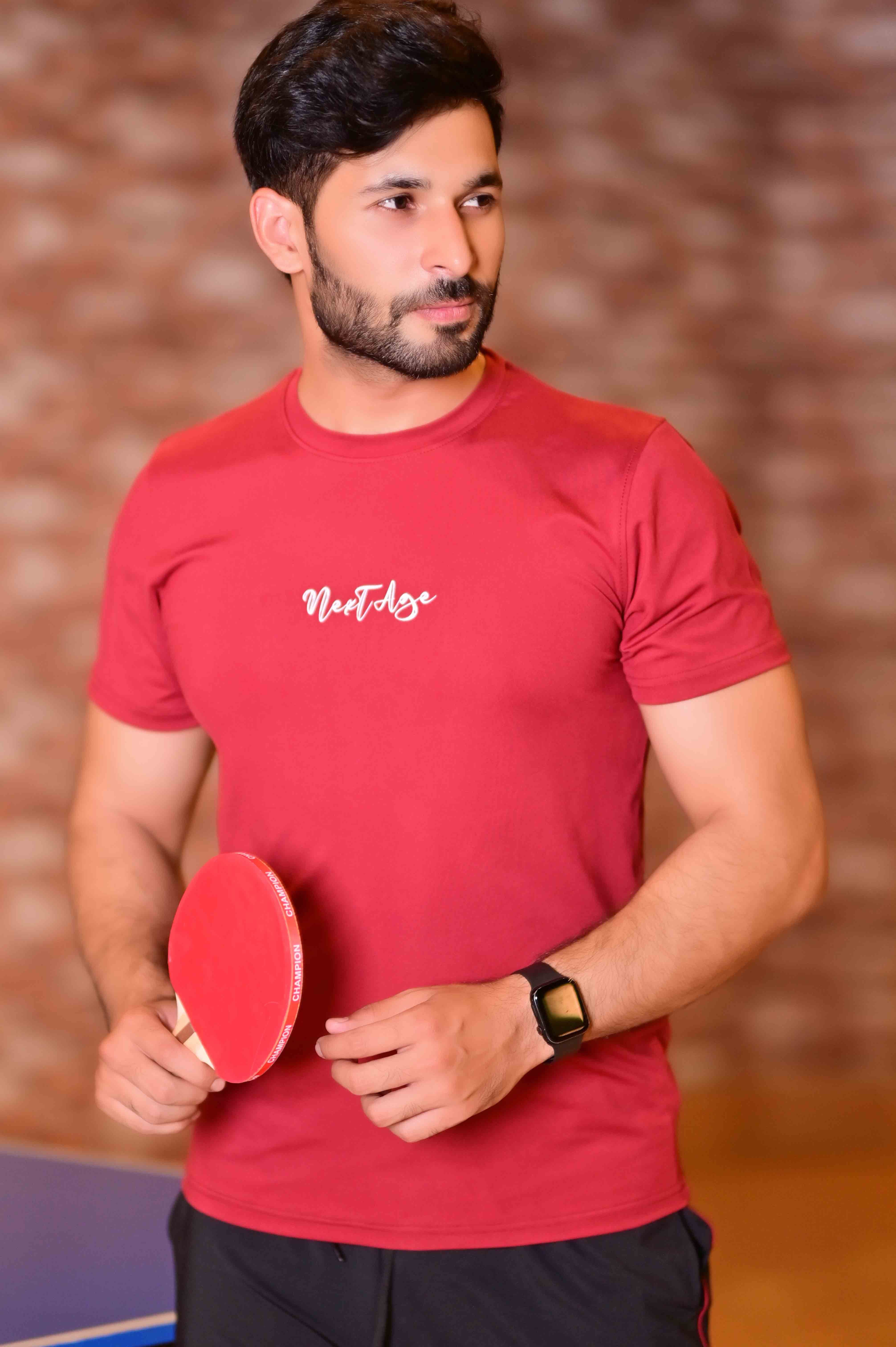 Nextage Maroon Premium Hydro Series Shirt