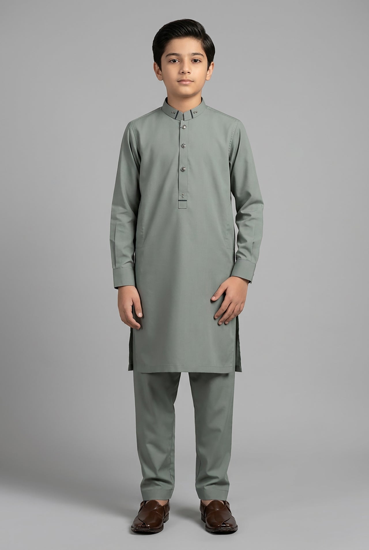Nextage Kids Sea Green Kurta Shalwar Set | Nextage Pakistan