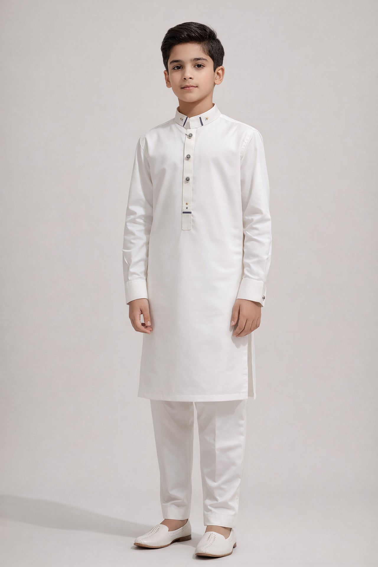 Nextage Kids Off-White Kurta Shalwar Set | Nextage Pakistan