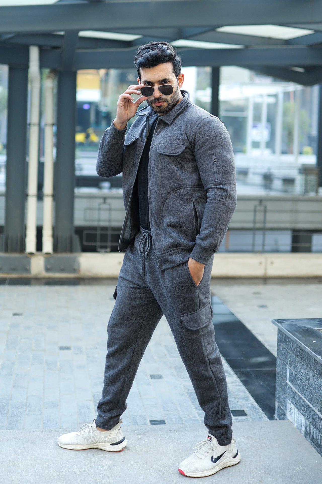 mens charcoal tracksuit in pakistan,