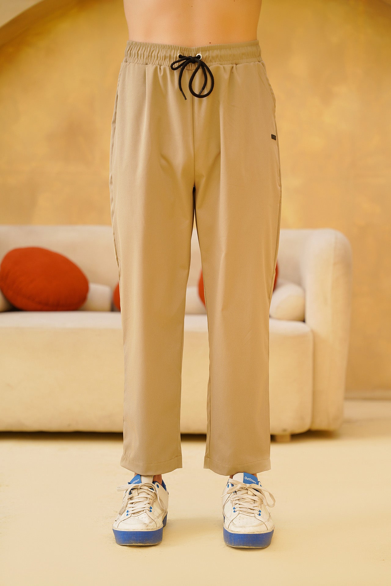 Nextage Olive Polo Beige Trouser Tracksuit
