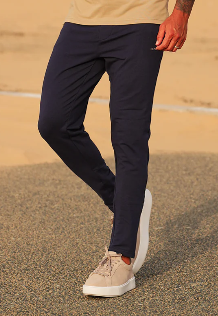 Nextage Beige Navy Polo Trouser
