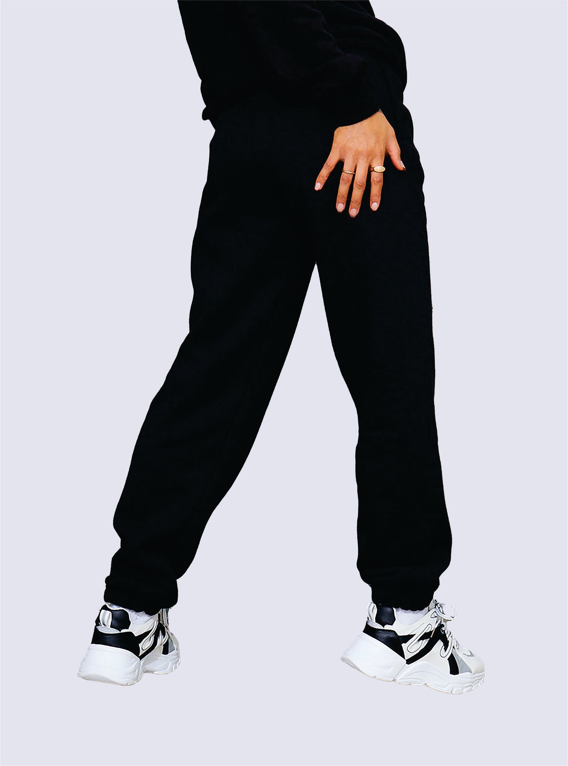 Black Casual Jogger
