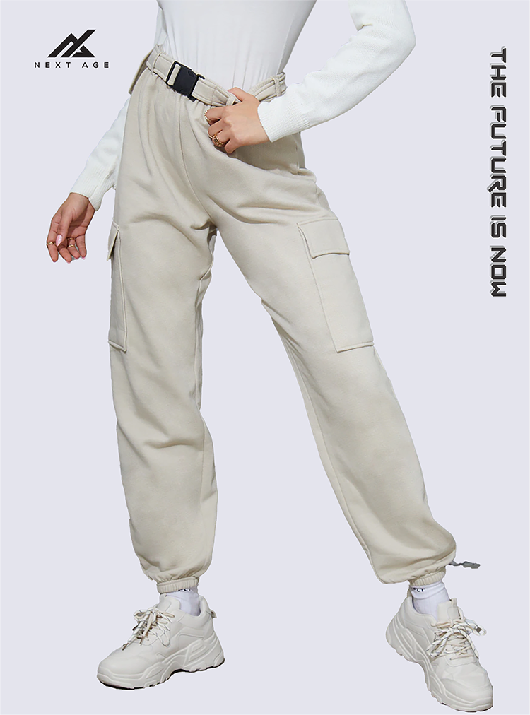cargo pants pakistan, SAND CARGO BELTED JOGGERS, cargo pants,