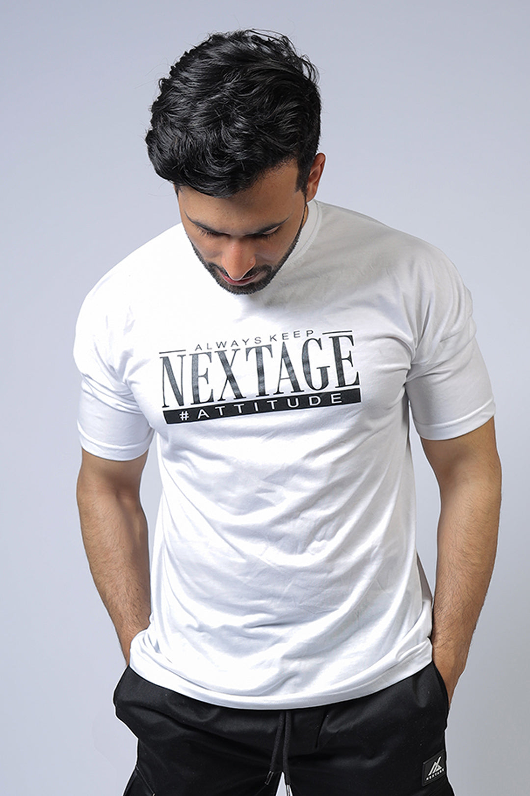 Nextage Slogan Cargo Shirt