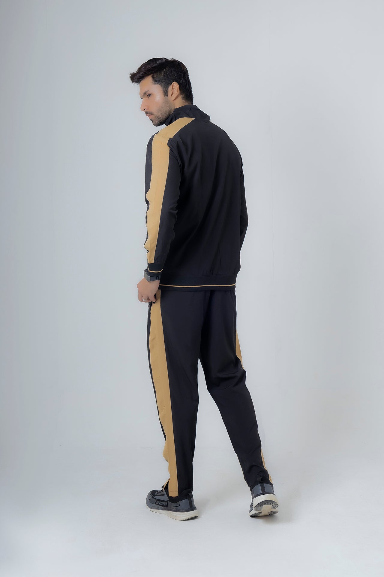 Nextage Black Side Panel Micro Training Tracksuit