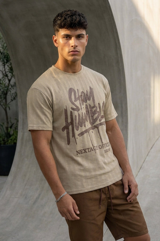 Nextage Desert Brown Twill Short Set