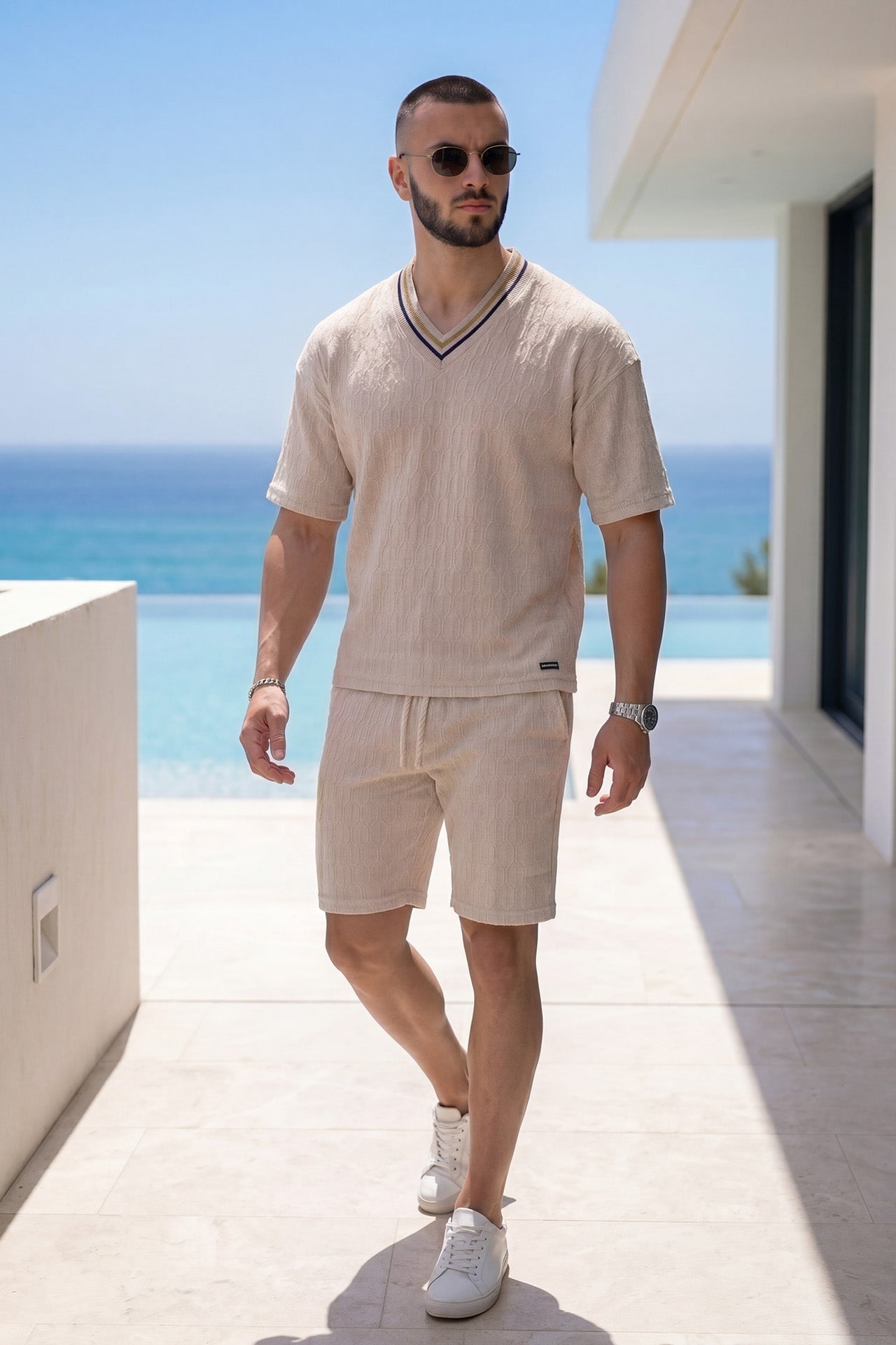 Desert Weave Luxury Short Set