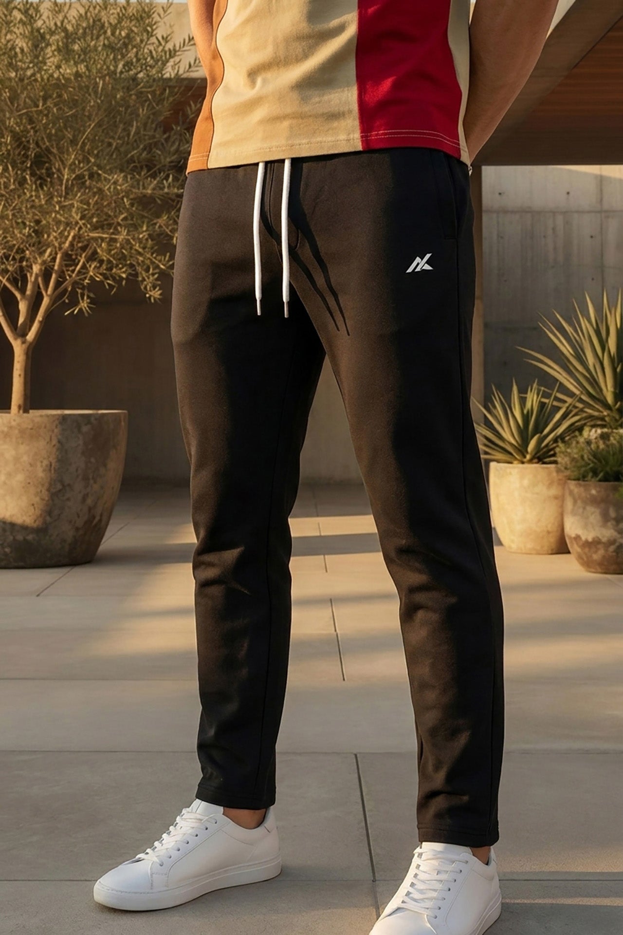 Nextage Tri Panel Zip Polo Tracksuit