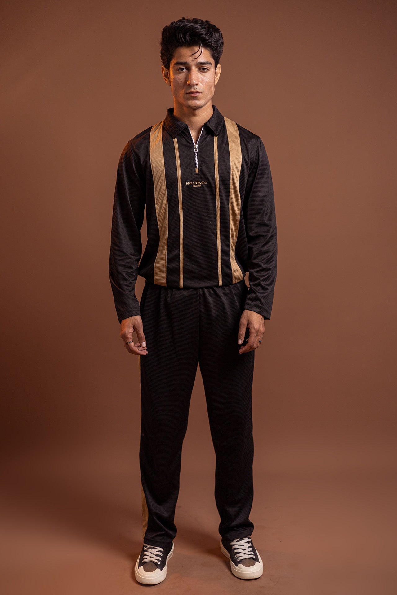 Nextage Elite Contrast Stripe Tracksuit