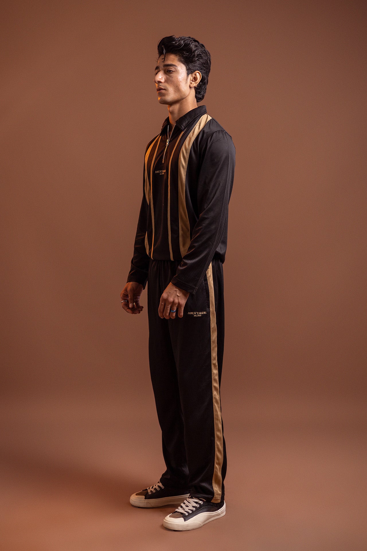 Nextage Elite Contrast Stripe Tracksuit