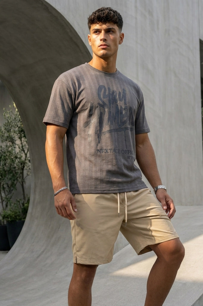 Nextage Charcoal Desert Short Set