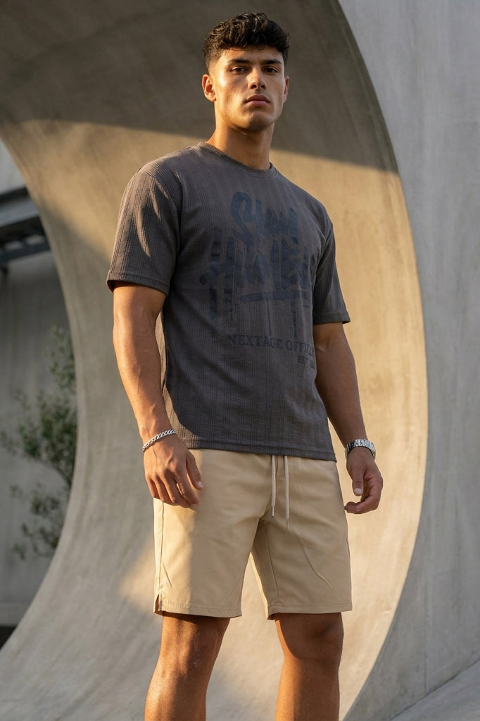 Nextage Charcoal Desert Short Set