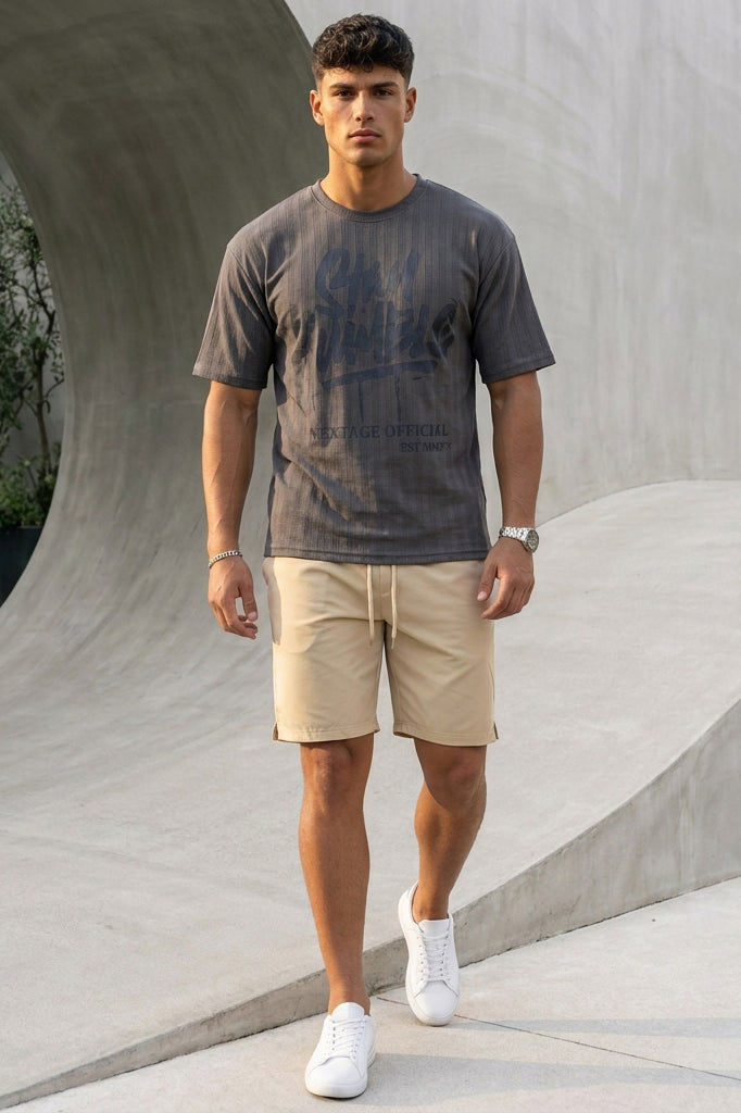 Nextage Charcoal Desert Short Set