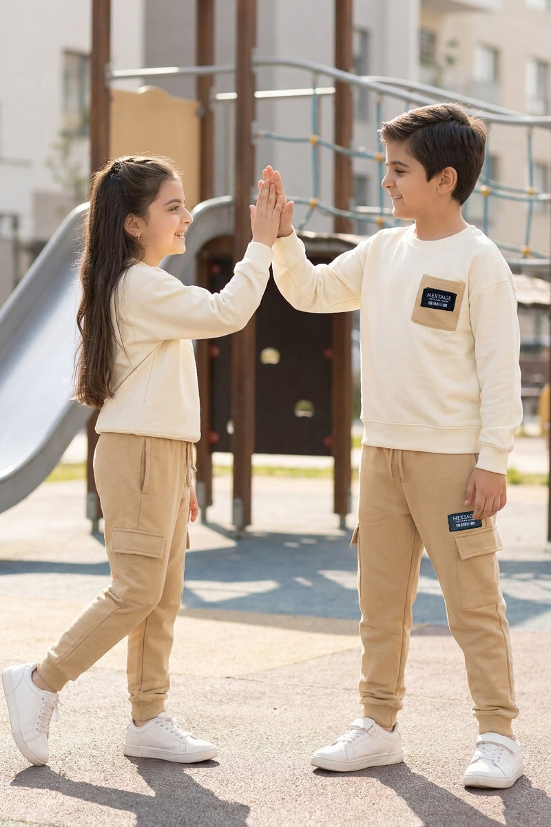 Nextage Kids Cargo Tracksuit