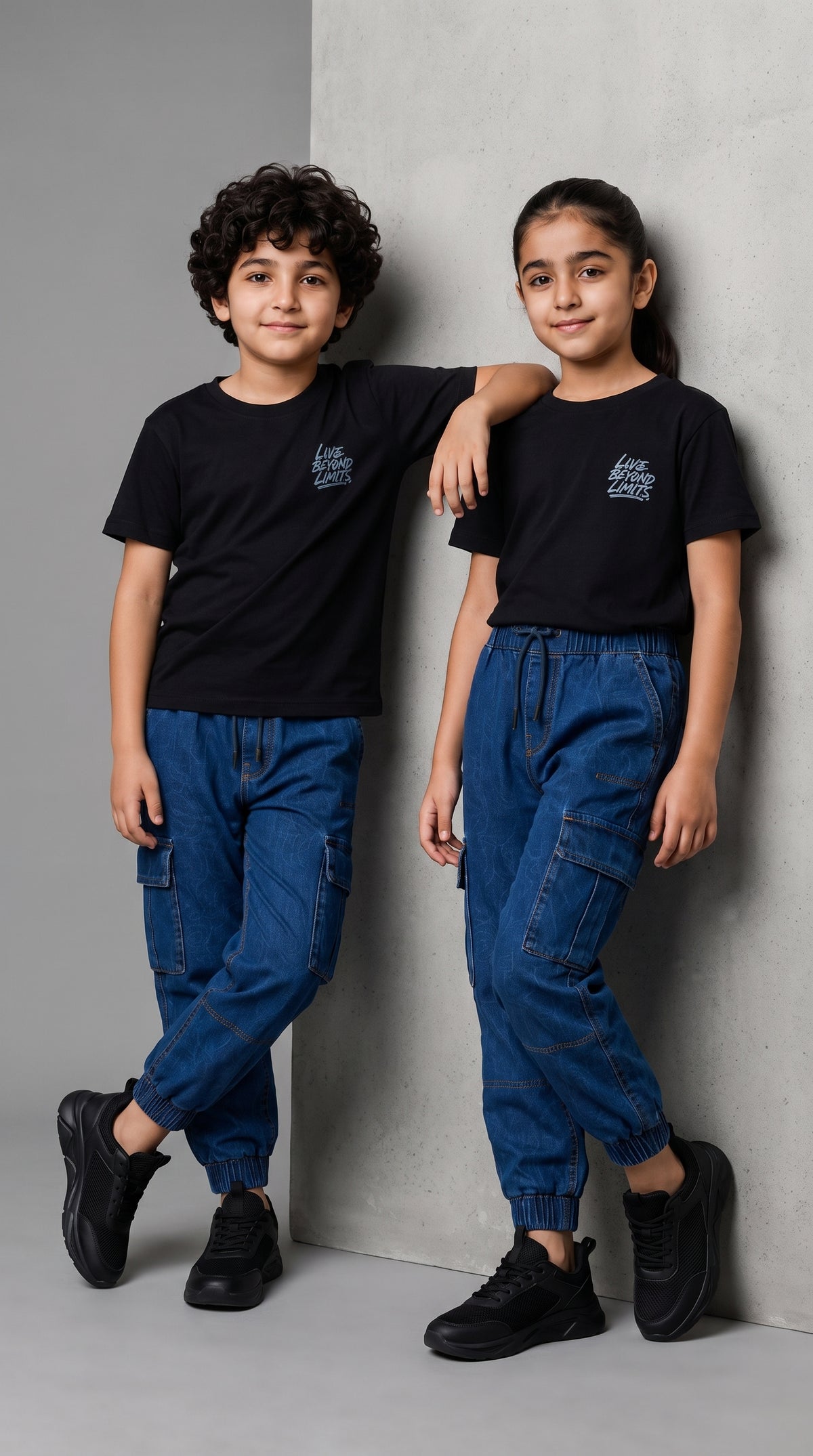 Nextage Kids Urban Cargo Streetwear Tracksuit