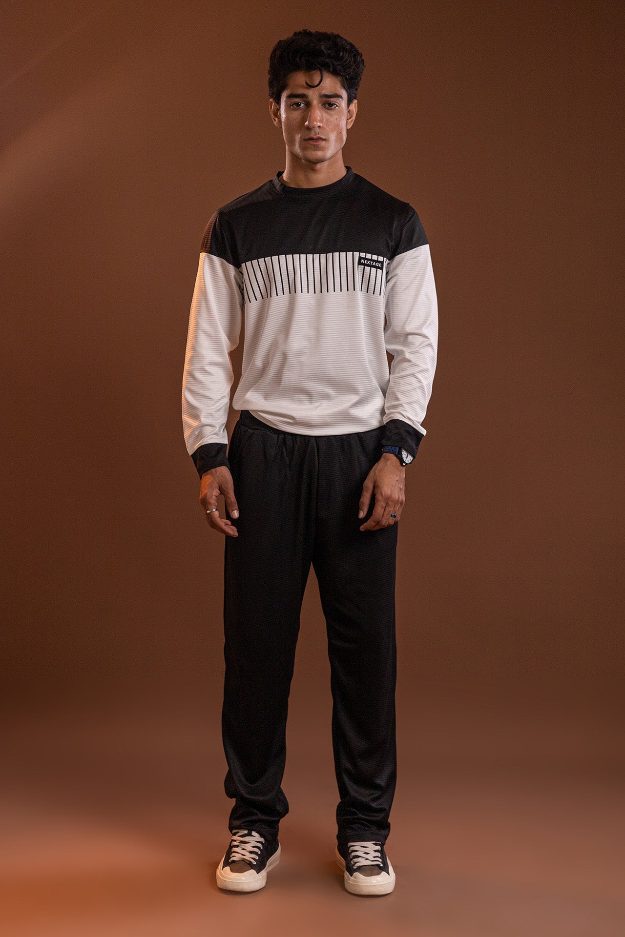 Nextage Streetline Contrast Panel Tracksuit