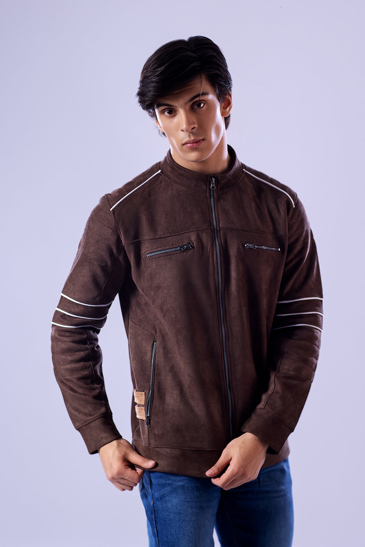 Brown Suede Premium Jacket