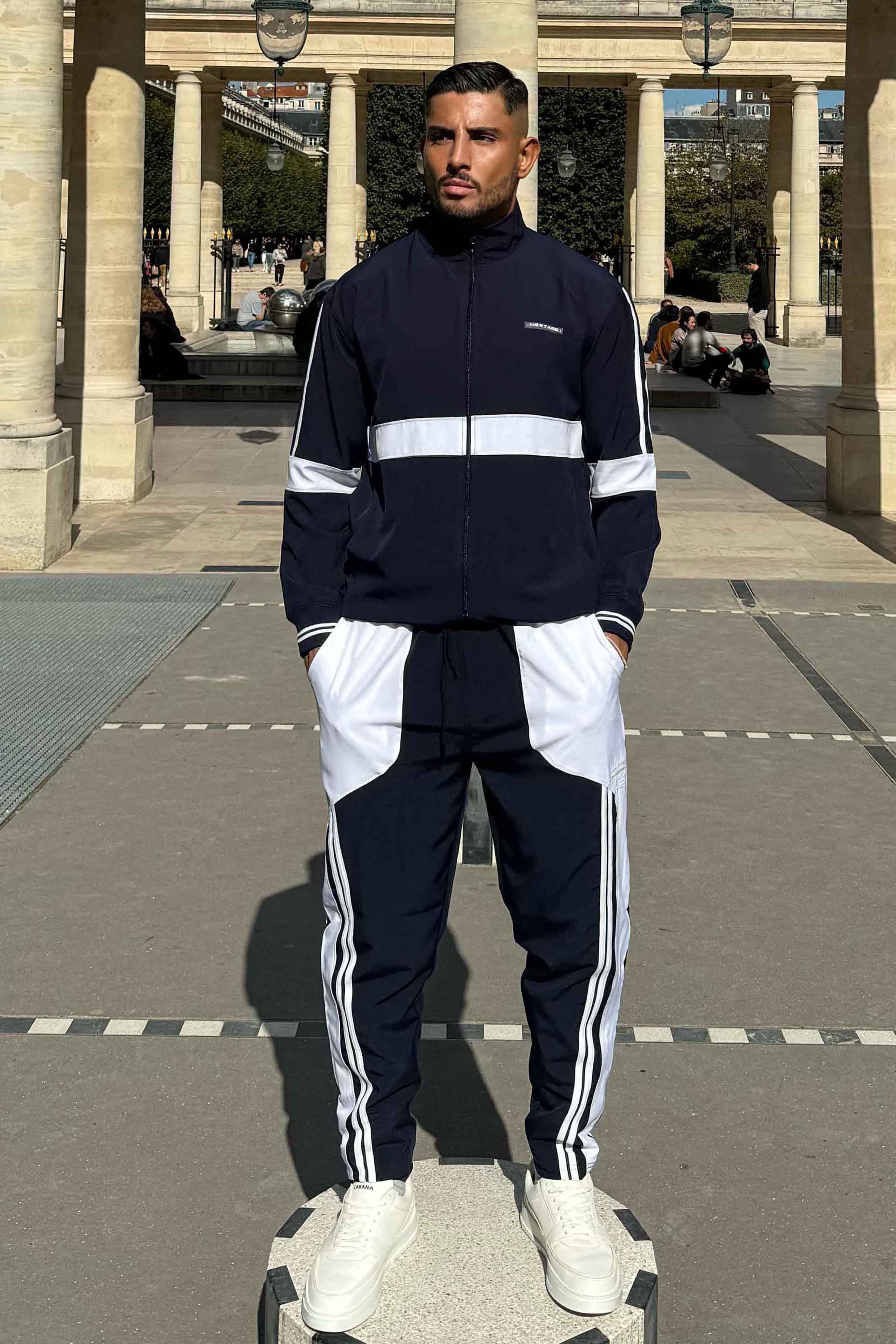 Navy Sports Tracksuit for Men online in pakistan,