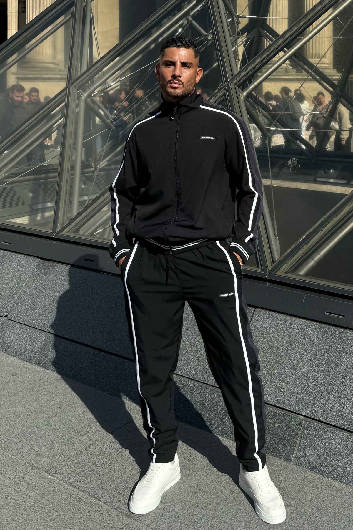 Runner Suit Nextage Runner Sweat Jogging Suit - Jogging Suits For Men - NextAge