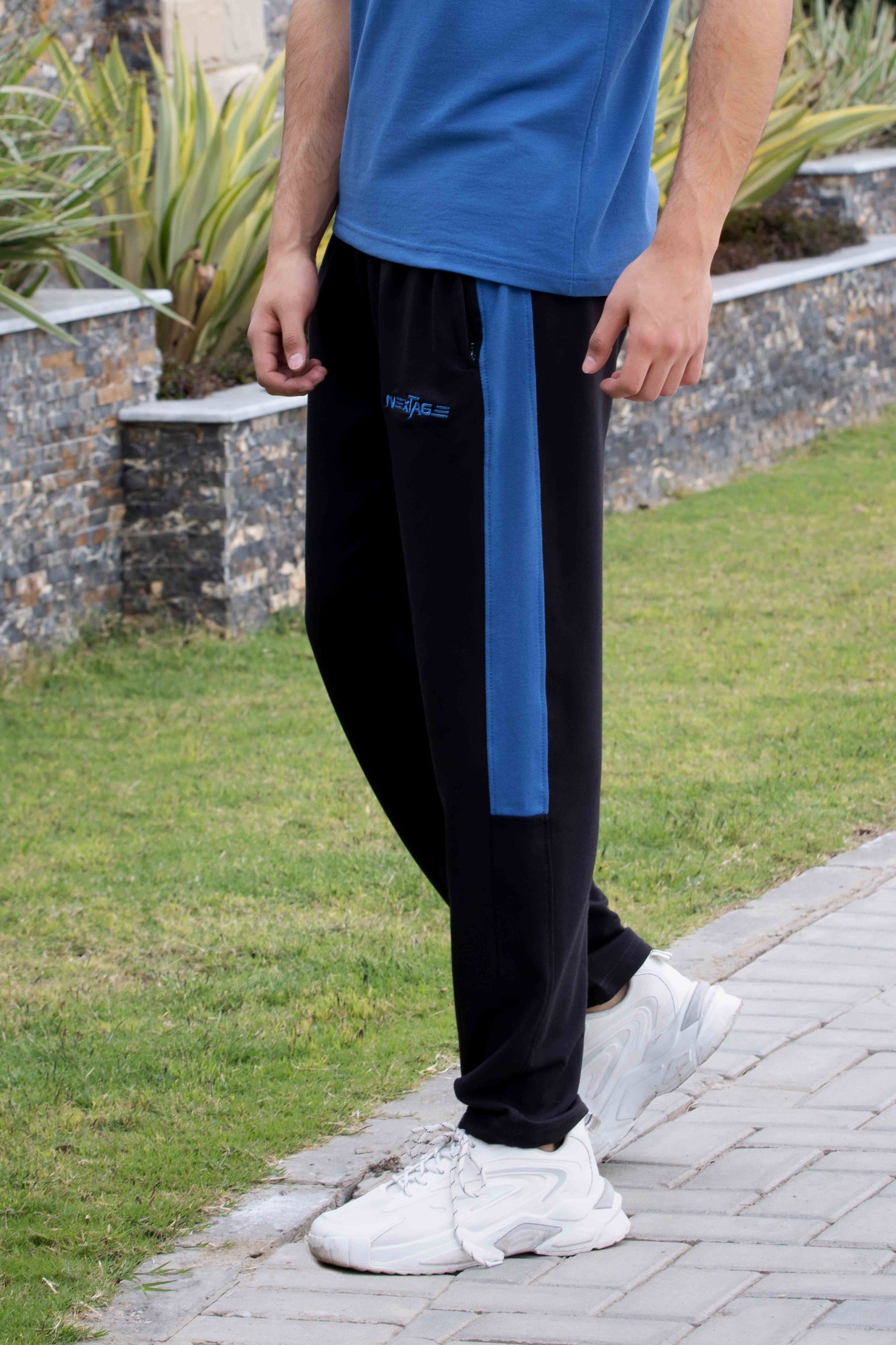 NEXTAGE CYAN CONTRAST POLO Trouser