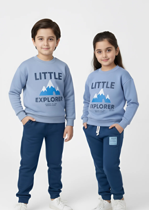 Nextage Kids Blue Little Explorer Tracksuit