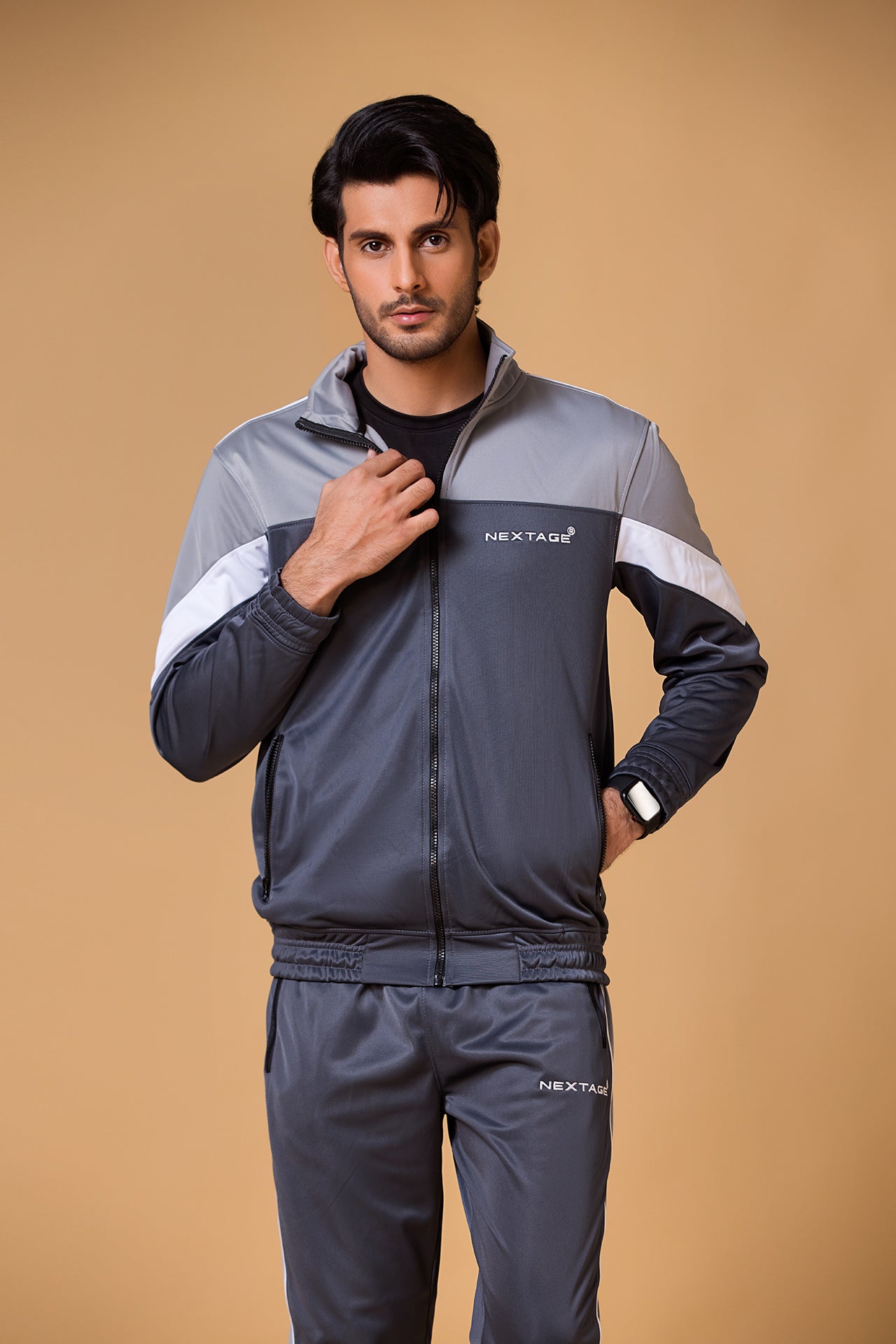 winter tracking suit, winter jogging tracksuit,