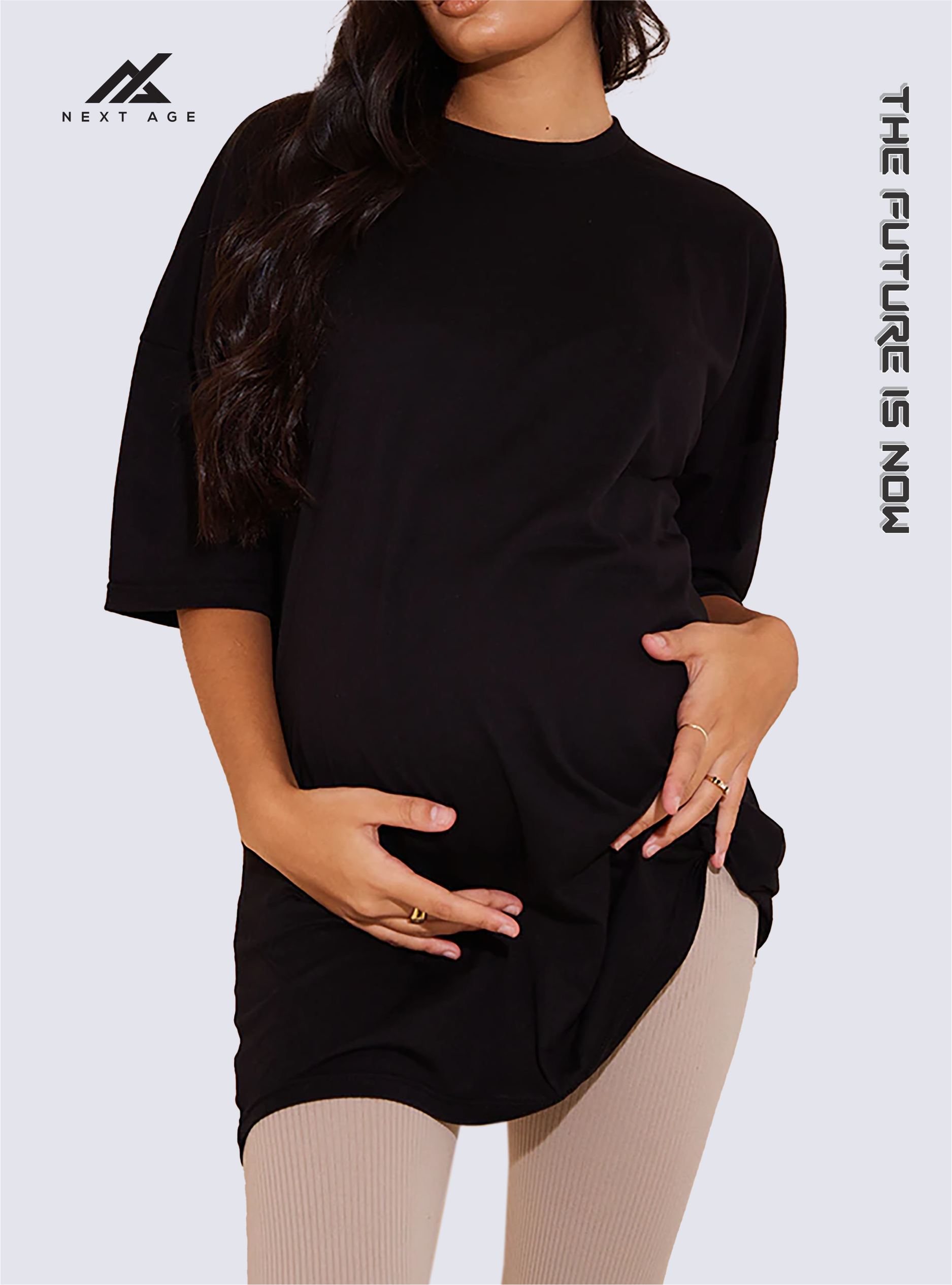 Oversize Premium Black Oversized Tee