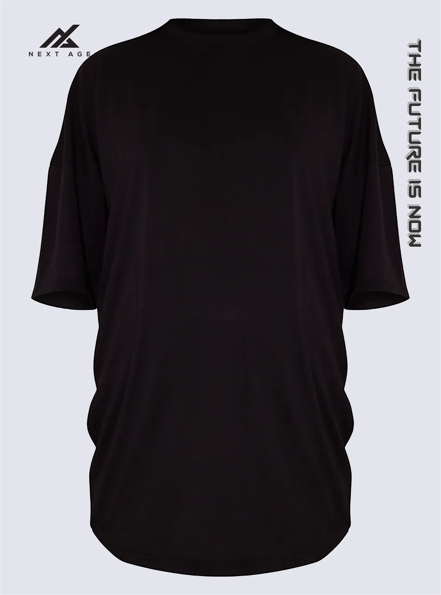 Oversize Premium Black Oversized Tee