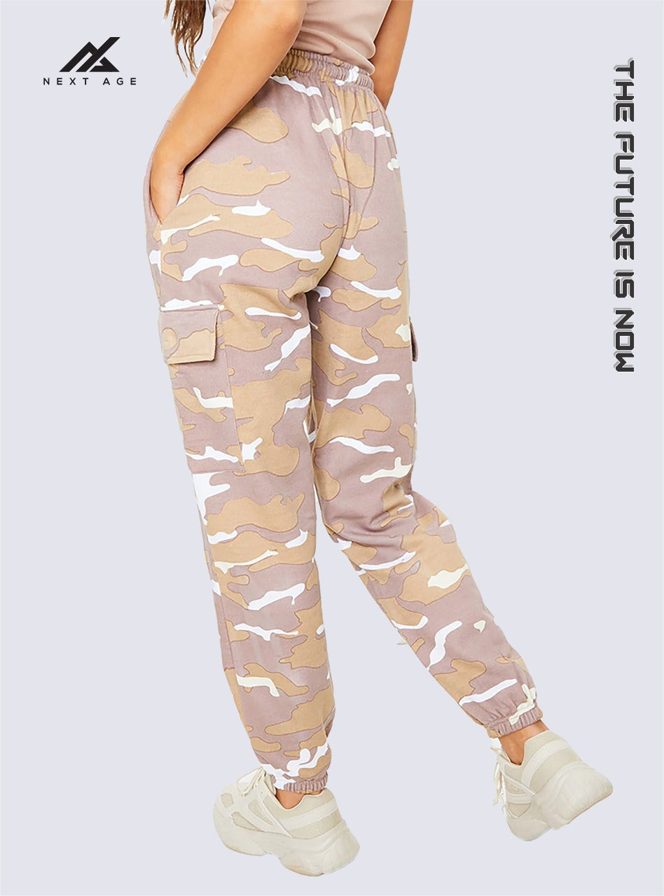wide-leg camouflage-print trousers | R13 | Eraldo.com